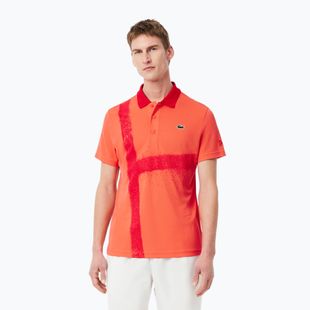 Bărbați Lacoste Polo Tennis Shirt DH8971 mango tree red