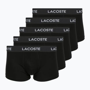 Boxeri pentru bărbați Lacoste 5H1292 5 perechi black