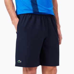 Pantaloni scurți de tenis Lacoste pentru bărbați GH7413 albastru marin/albastru țigănesc