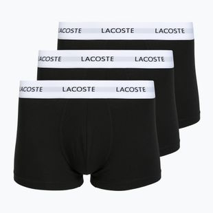 Boxeri pentru bărbați Lacoste 5H5150 3 perechi black