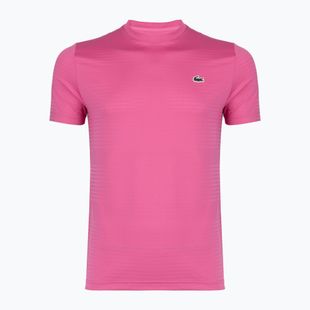Tricou de tenis pentru bărbați Lacoste TH0004 fuchsia pink