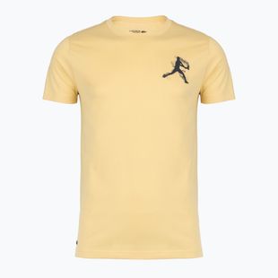 Tricou pentru bărbați + șapcă Lacoste TH1044 soy/white
