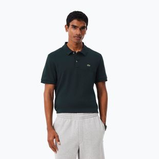 Tricou polo pentru bărbați Lacoste DH2050 dark varech