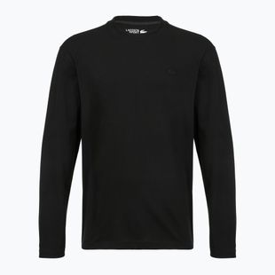 Longsleeve pentru bărbați Lacoste TH7026 V-Neck black