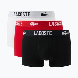 Boxeri pentru bărbați Lacoste 5H2393 3 pack lichen/green/black