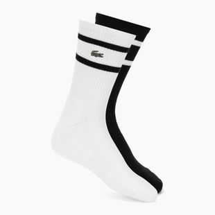 Șosete Lacoste RA9189 Ankle 3-pak black/white