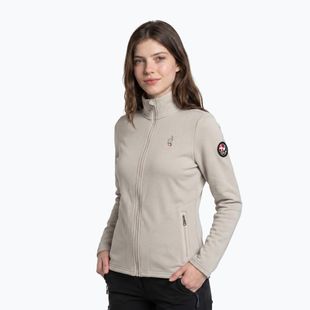 Bluză fleece pentru femei Aulp Debby sand