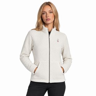 Bluză fleece pentru femei Aulp Becco Coral Fleece white 1