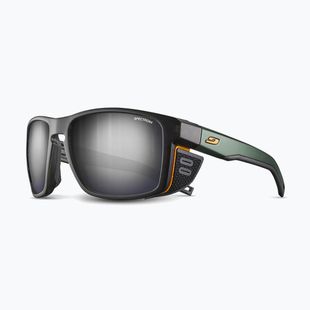 Ochelari de soare Julbo Shield Spectron matt translucent dark green/orange