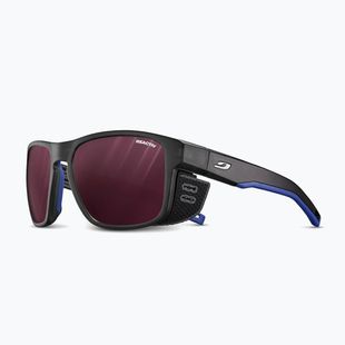 Ochelari de soare Julbo Shield M Reactiv High Contrast translucent black/blue/white