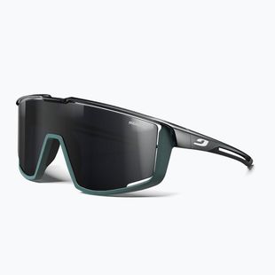 Ochelari de soare Julbo Fury Reactiv Performance shiny translu black/matt green
