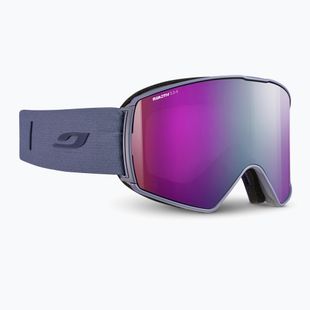 Ochelari de schi Julbo Launcher Reactiv High Contrast dark blue/flash purple