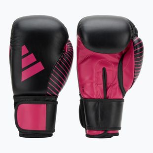 Mănuși de box adidas Wako ADIKBWKF200 black/pink