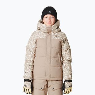 Geacă de schi pentru copii Picture Olyvera textury print / roebuck