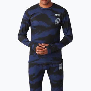 Bluză termică pentru bărbați Picture Lhotse Printed retro fusion print