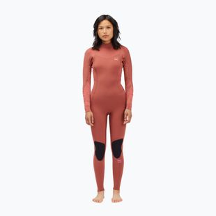 Costumul de neopren pentru femei Billabong 3/2 Synergy BZ L/SL red clay