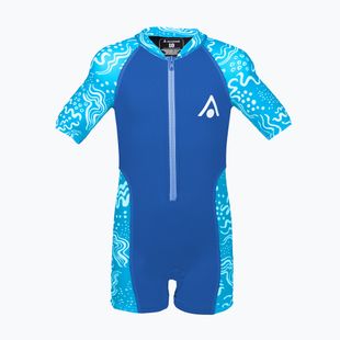 Costum de baie de înot pentru copii Aquasphere Stingray 2.0 blue/light blue