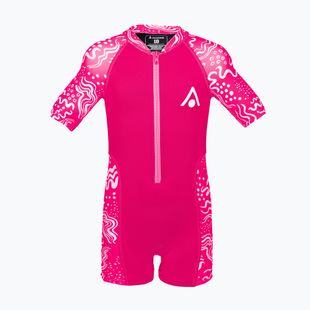 Costum de baie de înot pentru copii Aquasphere Stingray 2.0 raspberry pink