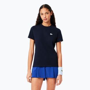 Tricou pentru femei  Lacoste TF9246 navy blue