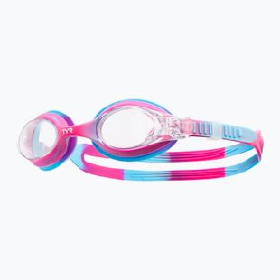 Ochelari de înot pentru copii  TYR Swimple Tie Dye Non-Mirrored clear/pink/blue