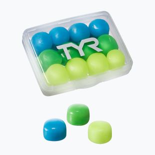 Dopuri pentru urechi Tyr Soft Silicone Ear Plugs Jr 12 pcs. blue/green/yellow