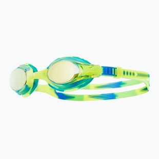Ochelari de înot pentru copii TYR Swimple Tie Dye Mirrored gold/green/blue