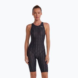Costum de baie întreg pentru femei TYR Fusion 2 Aerofit Shortjohn black