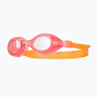 Ochelari de înot pentru copii TYR Aqua Blaze clear/ pink/ orange