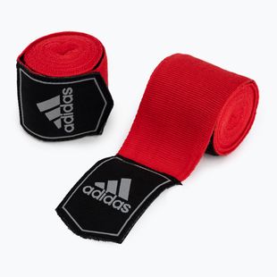 Bandaje de box pentru mâini adidas, roșu, ADIBP03