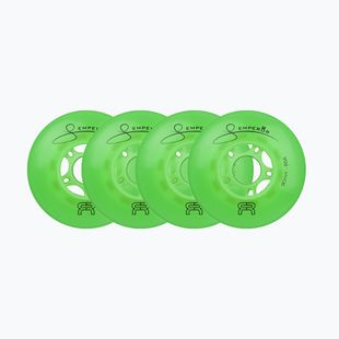 Roți pentru role FR Skates Downtown Wheel 90mm/85A Emperor X4 green