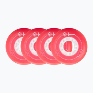 Roți pentru role Luminous Led Wheels Duo 76mm/85A X4 red/blue