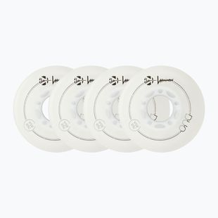 Roți pentru role Luminous Led Wheels Duo 76mm/85A X4 white/blue