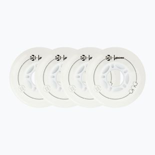 Roți pentru role Luminous Led Wheels Duo 84mm/85A X4 white/red