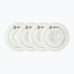 Roți pentru role Luminous Led Wheels Duo 76mm/85A X4 white/red