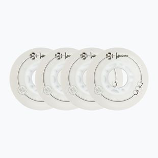 Roți pentru role Luminous Led Wheels Duo 72mm/85A X4 white/red