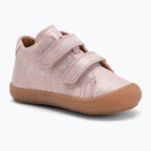Încălțăminte barefoot pentru copii Froddo Ollie S pink+