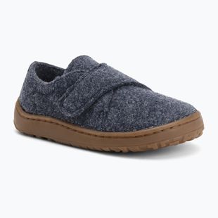 Încălțăminte barefoot pentru copii Froddo Barefoot Wooly dark blue
