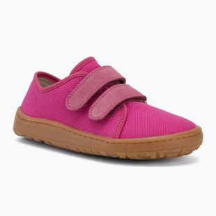 Încălțăminte barefoot pentru copii Froddo Canvas fuchsia