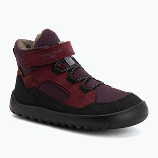 Ghete de zăpadă barefoot pentru copii Froddo Barefoot Up Path Tex dark bordeaux
