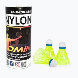 Sunflex Nylon Badminton Darts 3XY 3 buc. galben 53559
