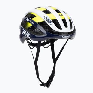 Cască de ciclism ABUS AirBreaker Movistar Team 24 navy/yellow/white