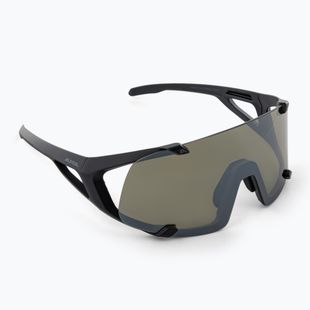 Ochelari de soare Alpina Hawkeye Q-Lite black matt/silver mirror