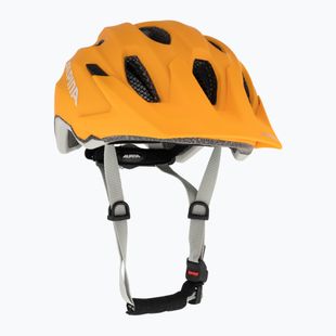 Cască de bicicletă pentru copii Alpina Carapax burned yellow matte