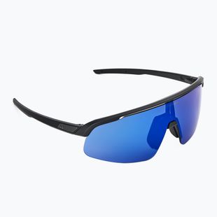 Ochelari de soare Alpina Turbo Pro S Q-Lite black matt/ blue mirror