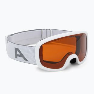 Ochelari de schi pentru copii Alpina Piney 2.0 white matt/orange