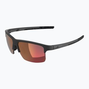 Ochelari de soare Alpina Eagle Q-Lite black matte/red mirror