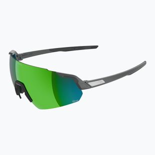 Ochelari de soare Alpina Turbo Air Q-Lite midnight/grey matt/green mirror/pink