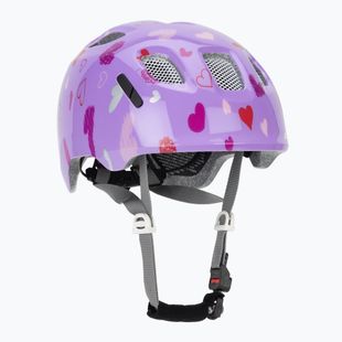 Cască de ciclism pentru copii Alpina Ximo 2 Jr purple hearts gloss