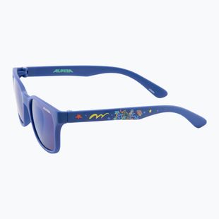 Ochelari de soare pentru copii Alpina Junior Mitzo II Disney stitch/blue mirror