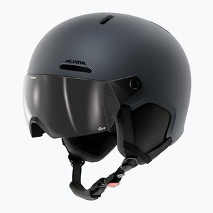 Cască de schi Alpina Arber 2 Visor Q-Lite midnight grey